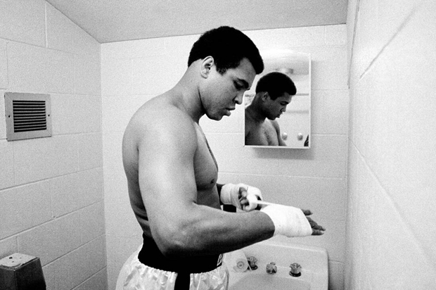 Ali, the Greatest of All Time, 1976. (Dan Dry/The Speed Art Museum, gift of David Power)