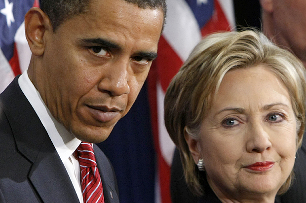 Barack Obama, Hillary Clinton (AP/Pablo Martinez Monsivais)