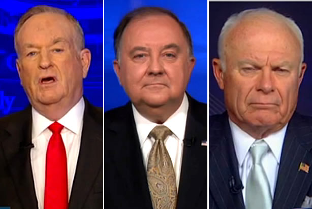 Bill O'Reilly, Capt. Chuck Nash, Col. David Hunt