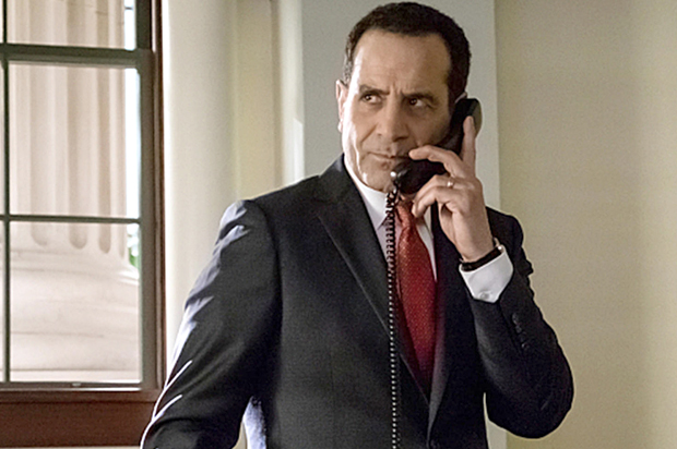 Tony Shalhoub in "BrainDead" (CBS/Jeff Neumann)