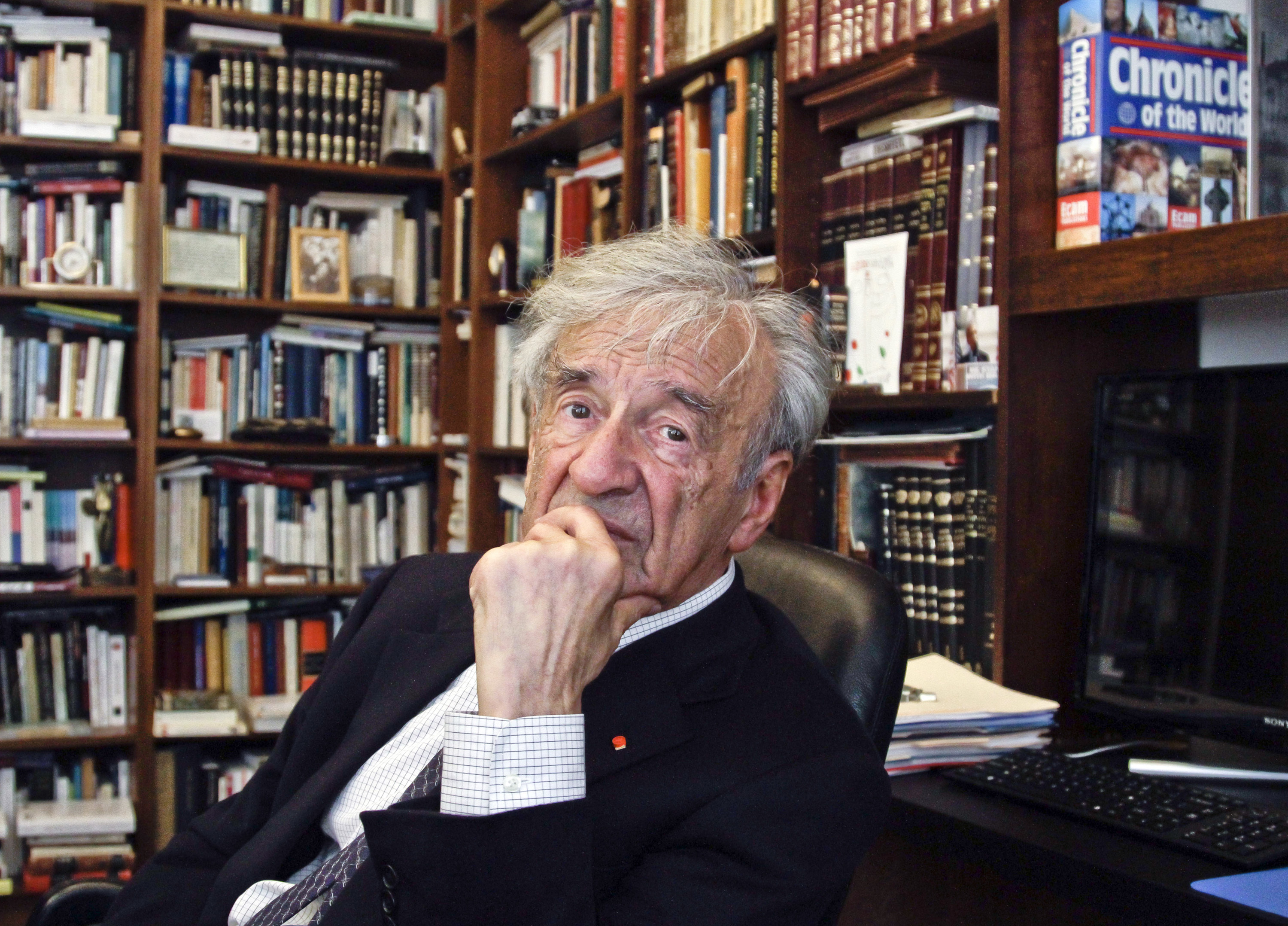 Elie Wiesel in 2012 (AP)