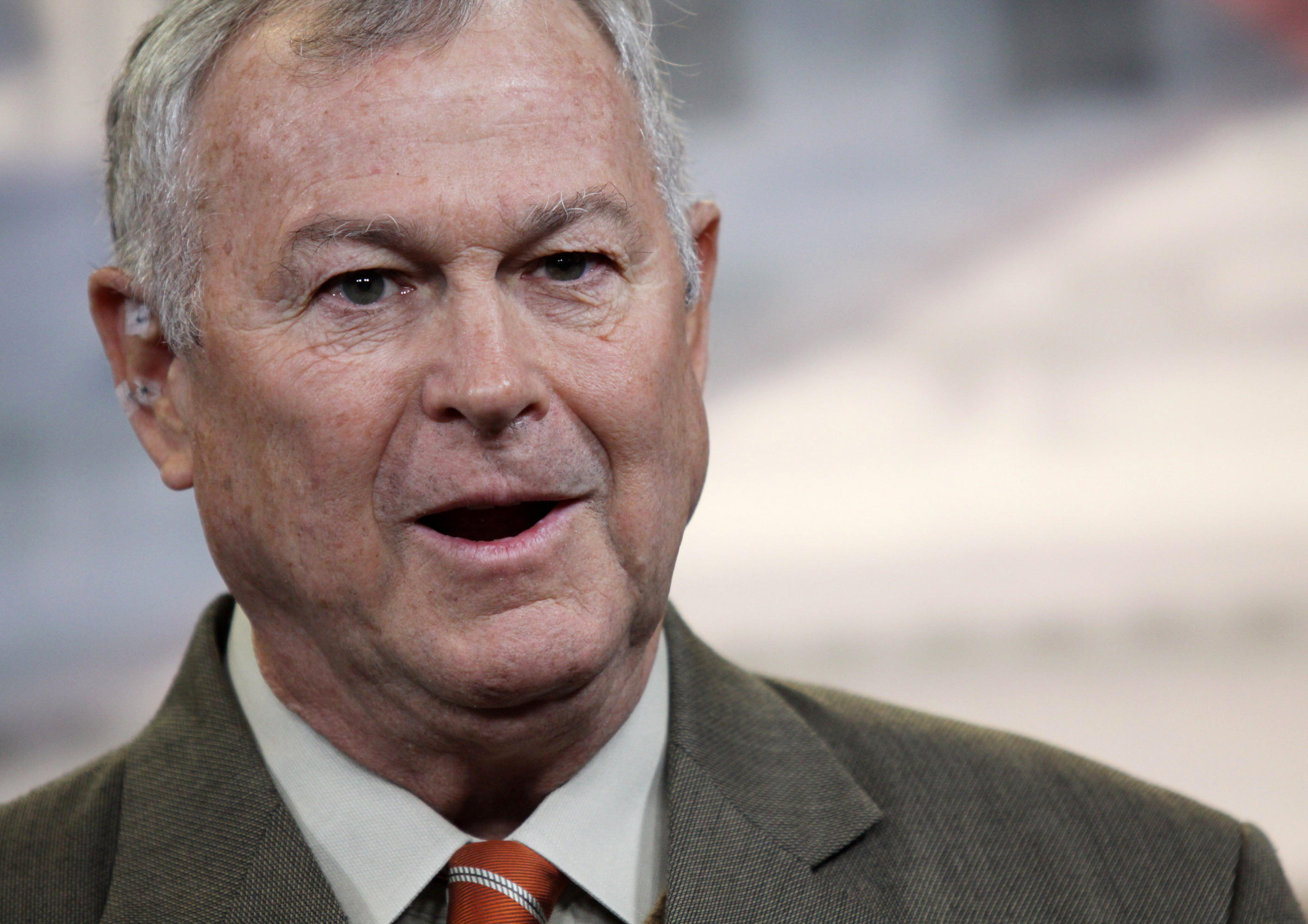 Rep. Dana Rohrabacher, R-Calif. speaks during a news conference on Capitol Hill in Washington, Thursday, Nov. 13, 2013 to discuss marijuana laws. Members of Congress from states with legal pot are banding together to tell their colleagues on Capitol Hill not to interfere with state drug laws.  (AP Photo/Lauren Victoria Burke) (AP)