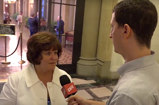 Blake Zeff interviews New York State Senator Kathy Marchione. (Cafe)