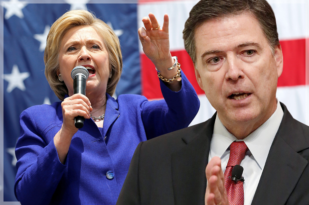 Hillary Clinton, James Comey (Reuters/Mike Blake/AP/Charles Rex Arbogast/Photo montage by Salon)