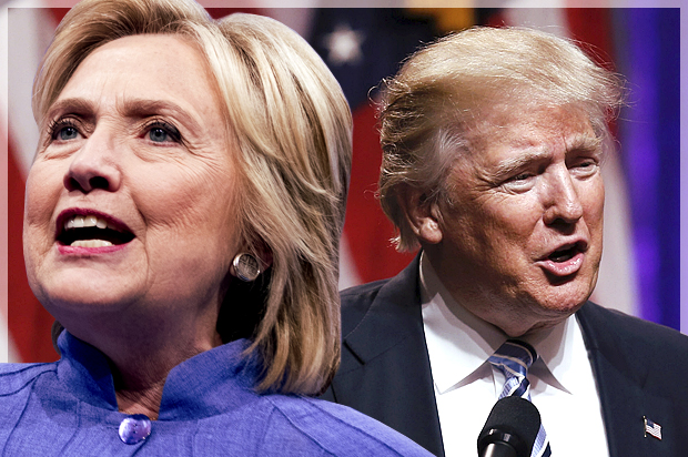 Hillary Clinton, Donald Trump (AP/Andrew Harnik/Reuters/Eduardo Munoz/Photo montage by Salon)
