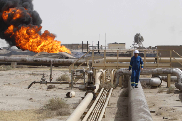 The Rumaila oil field in Basra, Iraq. (Reuters/Atef Hassan)