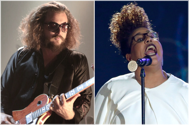 Jim James, Brittany Howard (AP/Owen Sweeney/Reuters/Mario Anzuoni)