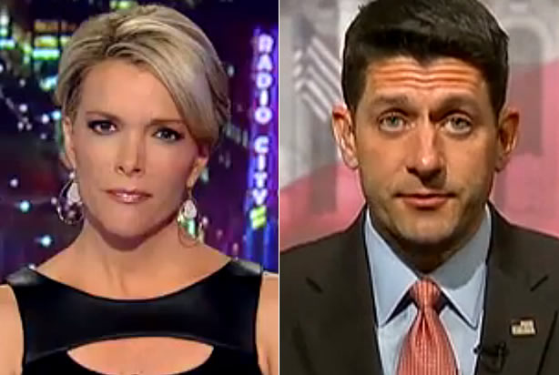Megyn Kelly, Paul Ryan (Credit: Fox News)