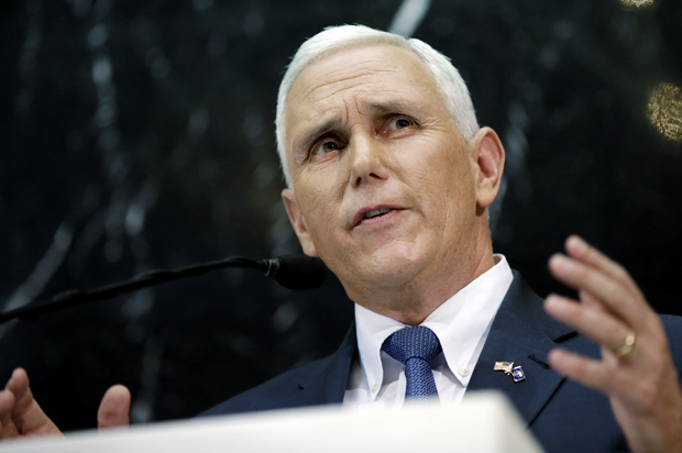 Mike Pence (AP/Darron Cummings)