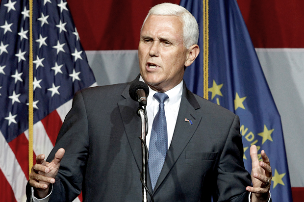 Mike Pence (Reuters/John Sommers II)