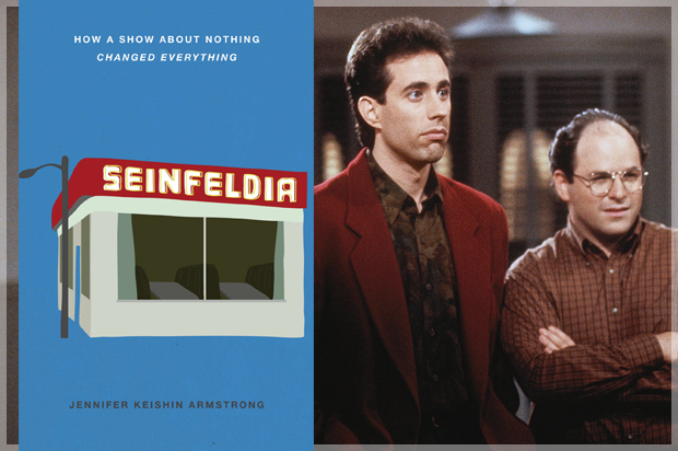 Jerry Seinfeld and Jason Alexander in "Seinfeld" (NBC)