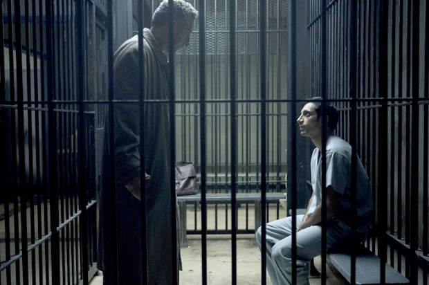 John Turturro and Riz Ahmed in "The NIght Of" (HBO)