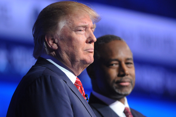 Donald Trump, Ben Carson (Reuters/Evan Semon)