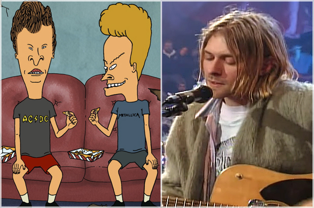 Beavis and Butthead; Kurt Cobain (MTV)