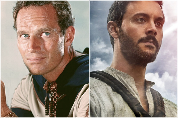 Charlton Heston; Jack Huston in "Ben-Hur" (Warner Bros./MGM)