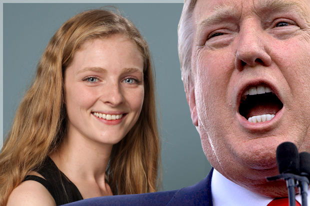 Rachel Blais; Donald Trump (Getty/Matt Carr/AP/Carolyn Kaster/Photo montage by Salon)