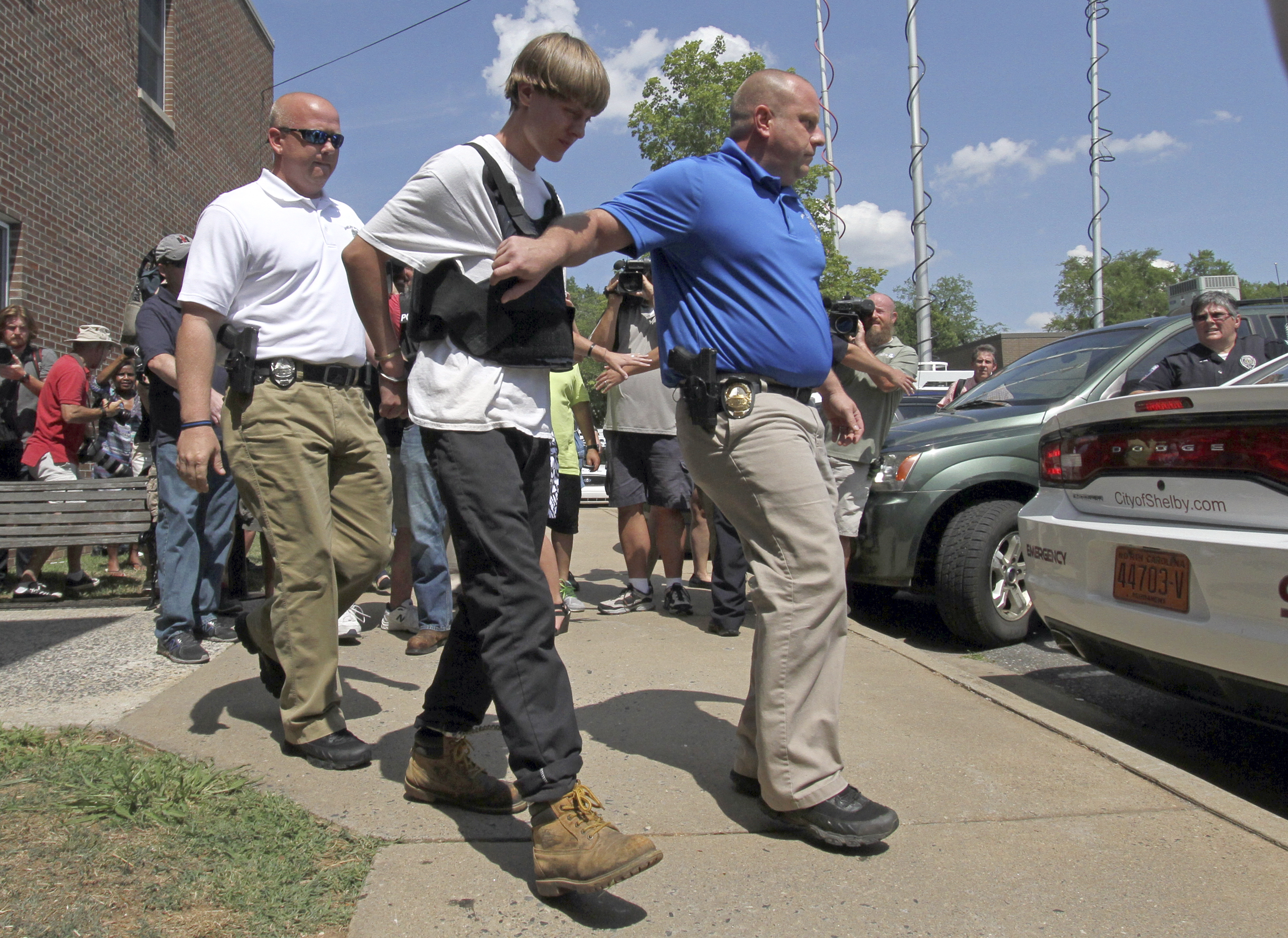 Dylann Roof (AP Photo/Ben Earp, File)