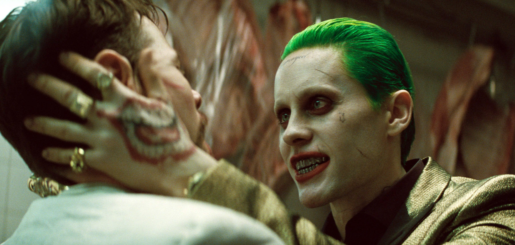 This image released by Warner Bros. Pictures shows Jared Leto in a scene from "Suicide Squad." (Warner Bros. Pictures via AP) (AP)