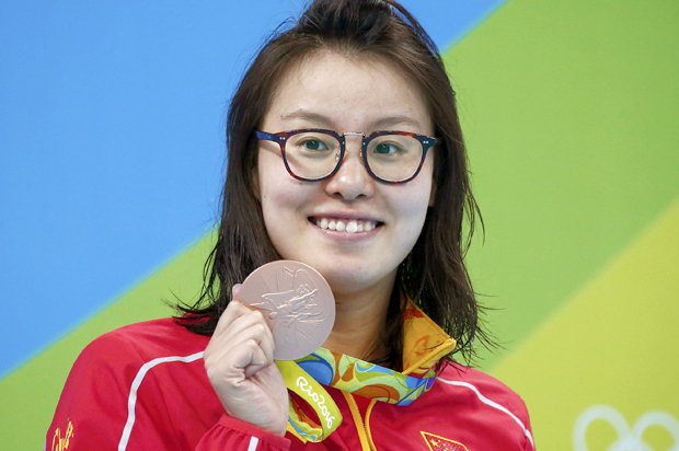 Fu Yuanhui (Reuters/David Gray)