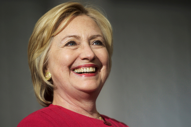Democratic Presidential nominee Hillary Clinton holds a rally at West Philadelphia High School in Philadelphia, Pennsylvania August 16, 2016.  REUTERS/Mark Makela - RTX2LBMU (Reuters/Mark Makela)
