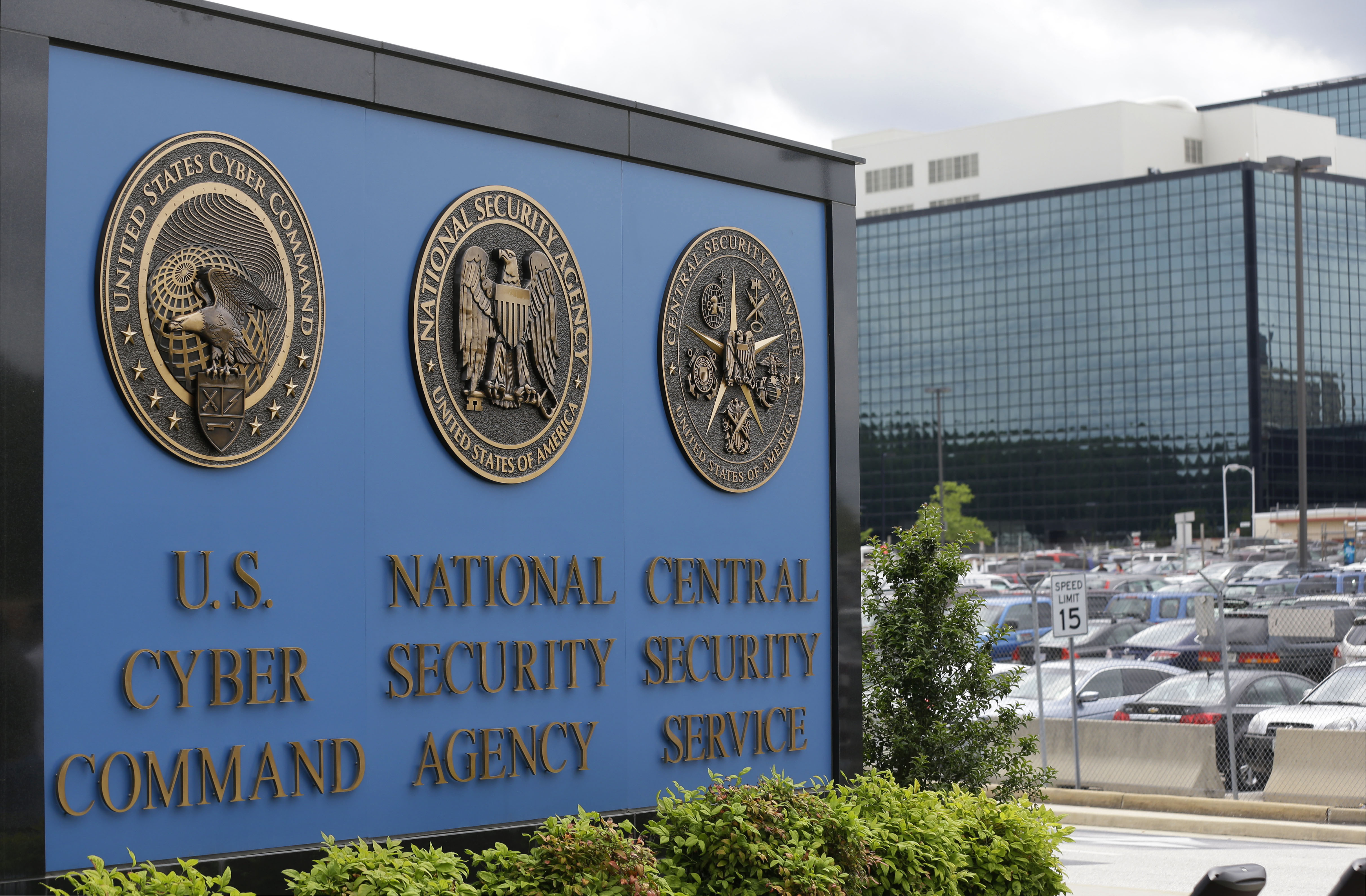 FILE - In his June 6, 2013 file photo, the National Security Agency (NSA) campus in Fort Meade, Md. The leak of what purports to be a National Security Agency hacking tool kit has set the information security world atwitter — and sent major companies rushing to update their defenses. Experts across the world are still examining what amount to electronic lock picks. Here's what they've found so far. (AP Photo/Patrick Semansky, File) (AP Photo/Patrick Semansky, File)