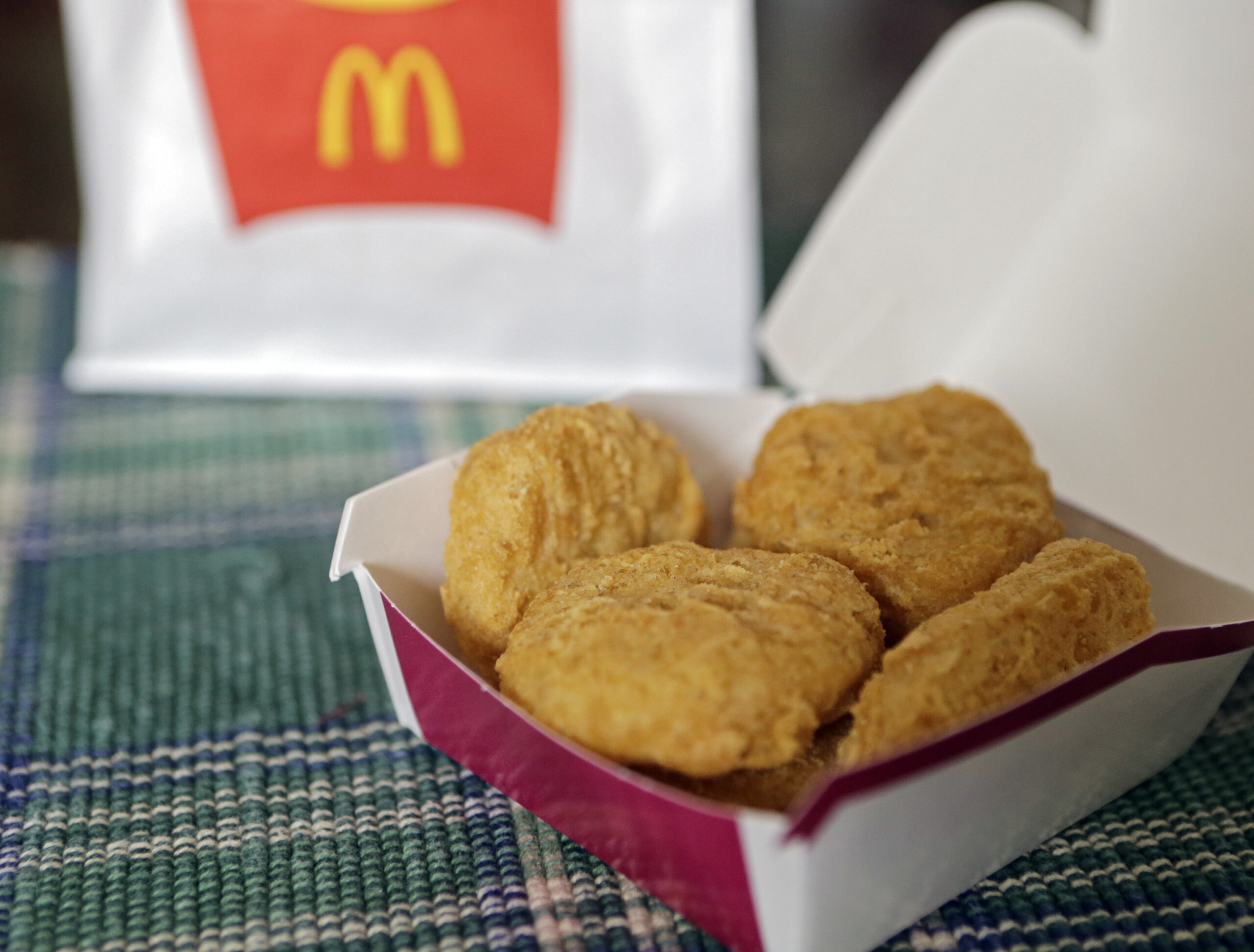 McDonald’s is among fast food makers trying to provide healthier options for kids (AP)