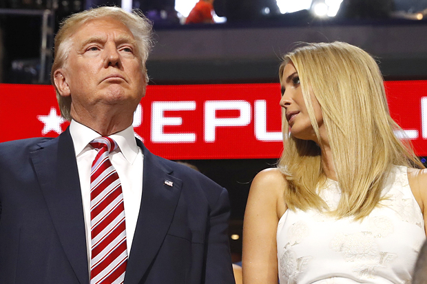 Donald Trump, Ivanka Trump (Reuters/Aaron P. Bernstein)