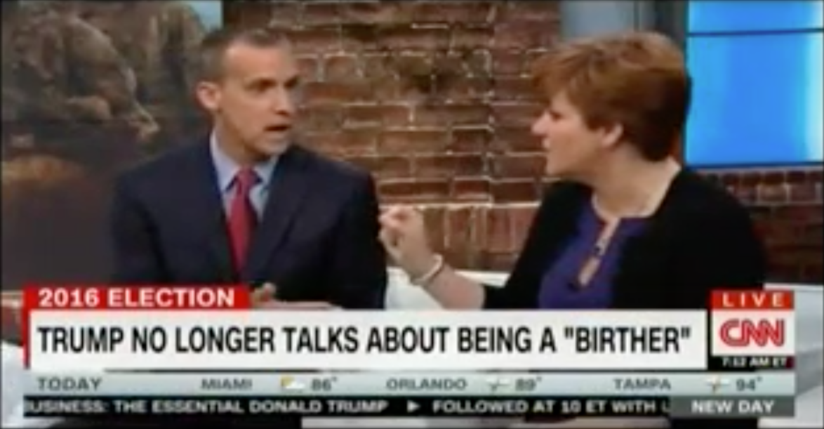 Corey Lewandowski on CNN "New Day" September 9, 2016 (Media Matters)