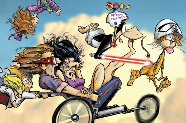 Cover detail of "Bloom County Episode XI: A New Hope" (IDW Publishing)
