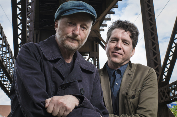 Billy Bragg and Joe Henry (Jacob Blickenstaff)