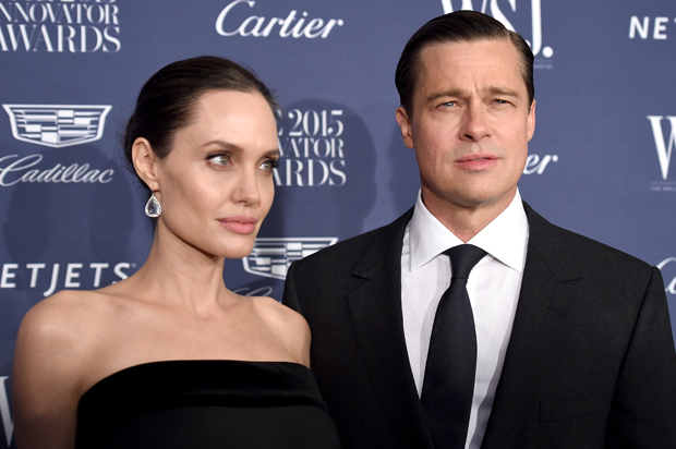 Angelina Jolie Pitt and Brad Pitt (Getty/Dimitrios Kambouris)