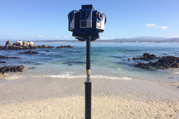 Filming for "The Crystal Reef" in Monterey, CA. (Cody Karutz)
