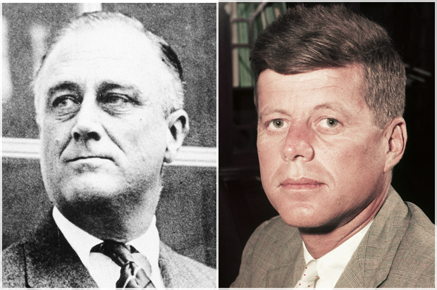 Franklin D. Roosevelt; John F. Kennedy (AP)