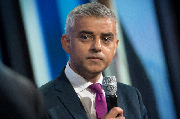 London Mayor Sadiq Khan speaks at the Clinton Global Initiative on September 19, 2016 in New York. (Getty/Bryan R. Smith)