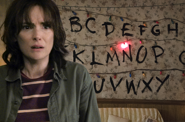 Winona Ryder in "Stranger Things" (Netflix/Screen Montage by Salon)