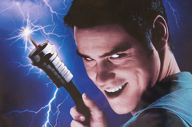 Jim Carrey in "The Cable Guy" (Columbia Pictures)