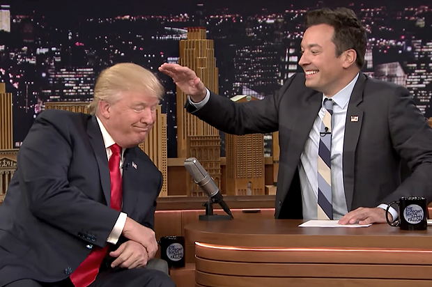 Donald Trump on "The Tonight Show Starring Jimmy Fallon" (NBC)