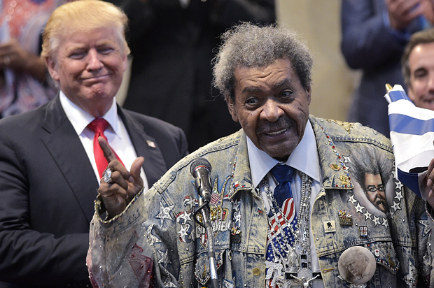 Donald Trump, Don King (Getty/Mandel Ngan)