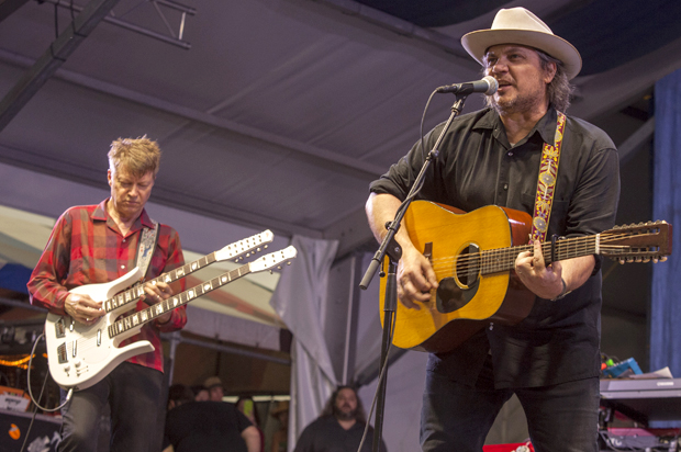 Nels Cline and Jeff Tweedy of Wilco. (AP/Barry Brecheisen)