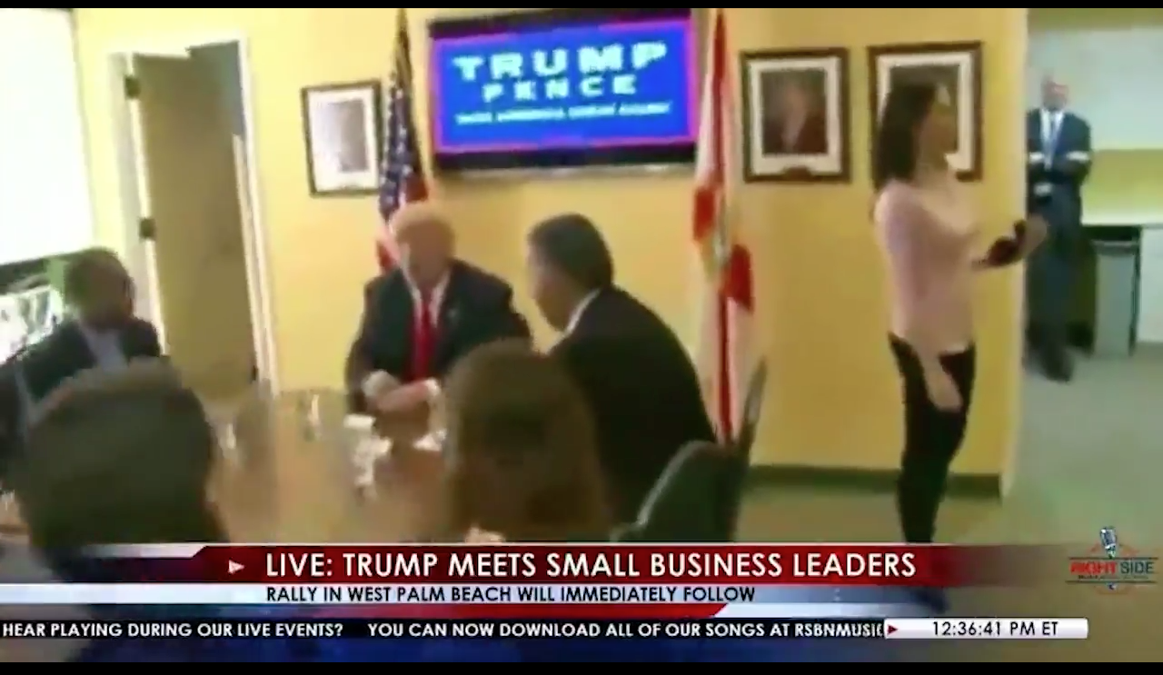Screengrab from Twitter @RiegerReport