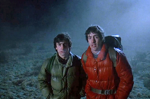 Griffin Dunne and David Naughton in "An American Werewolf in London" (Universal Pictures)