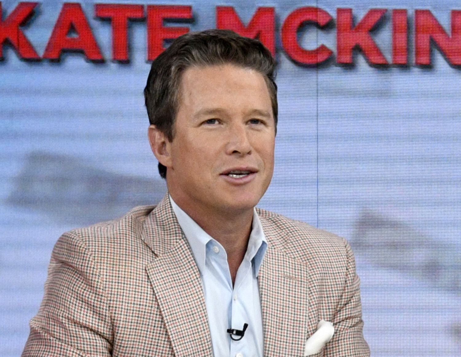 In this Sept. 26, 2016 photo released by NBC, co-host Billy Bush appears on the "Today" show in New York. (AP)