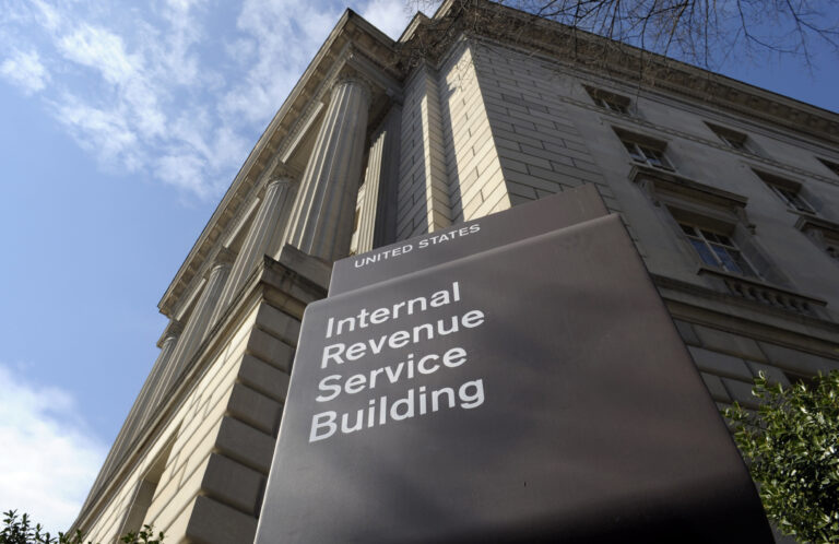 FILE - In this photo March 22, 2013 file photo, the exterior of the Internal Revenue Service (IRS) building in Washington. (AP Photo/Susan Walsh, File) (AP)