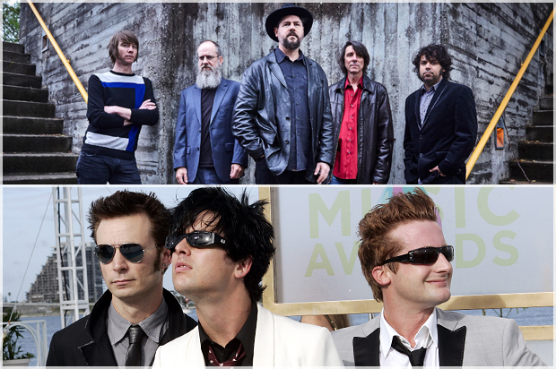 Drive-By Truckers; Green Day (Big Hassle/Danny Clinch/AP/Jeff Christensen)