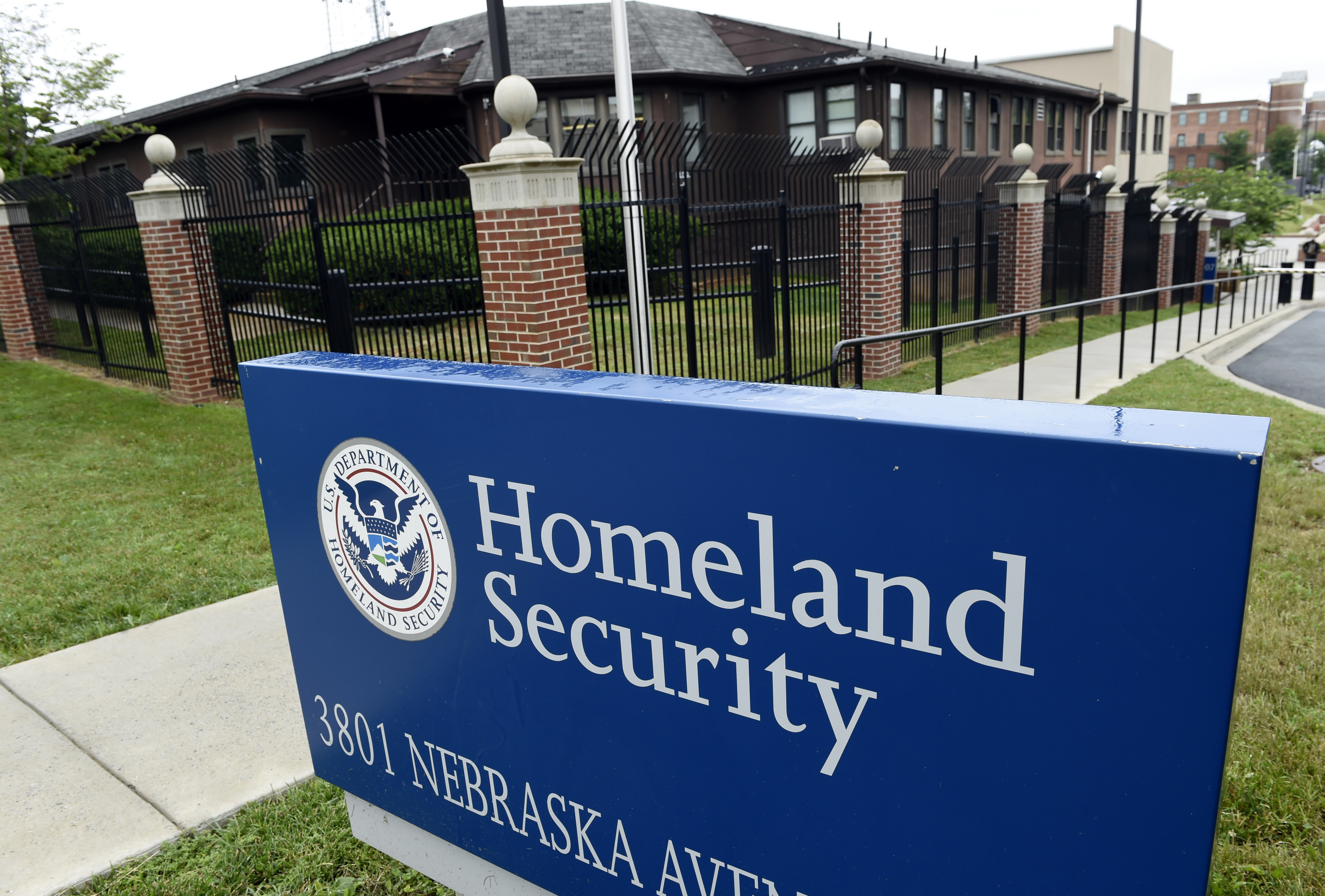 FILE - In this June 5, 2015, file photo, the Homeland Security Department headquarters in northwest Washington. A Homeland Security Department official says hackers have targeted the voter registration systems of more than 20 states in recent months. FBI Director James Comey told lawmakers this week that the agency is looking “very, very hard” at Russian hackers who may try to disrupt the U.S. election.  (AP Photo/Susan Walsh, File) (AP)