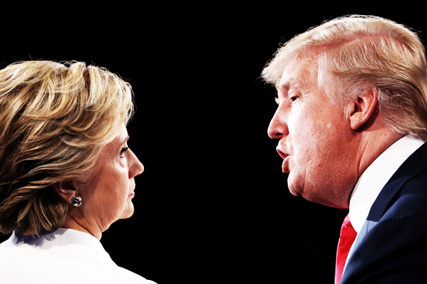 Hillary Clinton; Donald Trump (Getty/Joe Raedle/Photo montage by Salon)