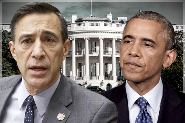 Darrell Issa; Barack Obama (AP/J. Scott Applewhite/Pablo Martinez Monsivais/Salon)