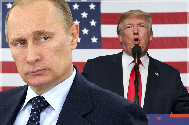 Vladimir Putin; Donald Trump (Reuters/Alexei Druzhinin/AP/Evan Vucci/Photo montage by Salon)