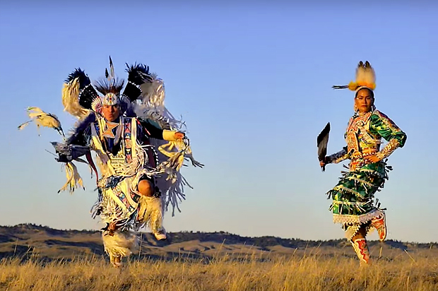 Still from Supaman's video "Why" (Supaman)