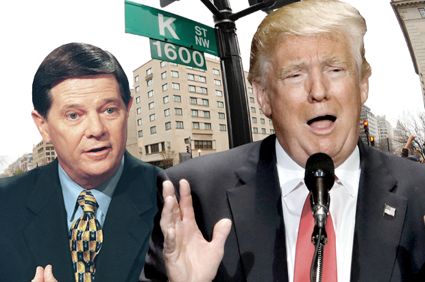 Tom DeLay; Donald Trump (Reuters/Scott Audette/Getty/Alex Wong/Karen Bleier/Photo montage by Salon)